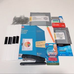 15Pieces Office Desk Stationery Set(New）